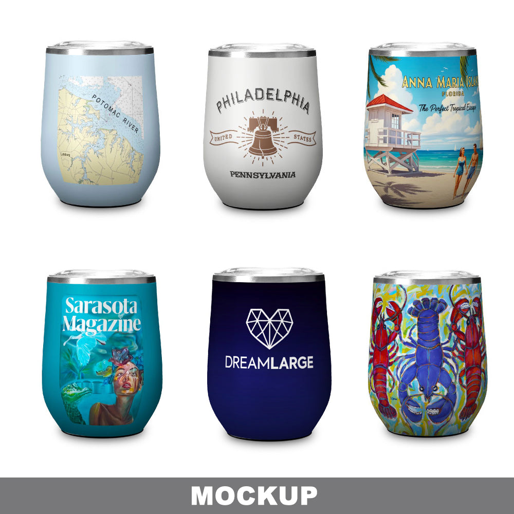 Custom Oeelinn 12OZ WINE TUMBLER