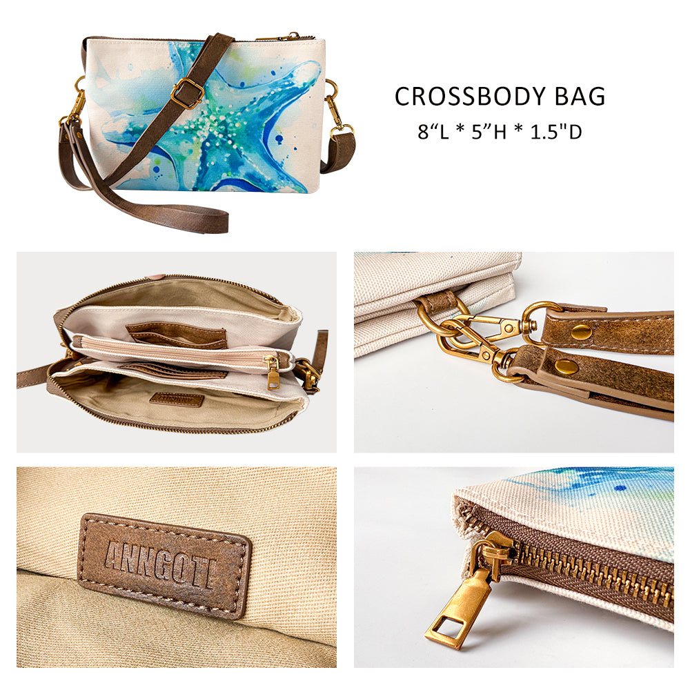 Exquisitely Crafted Vintage Retro Jellyfish Crossbody Bag for Timeless Elegance