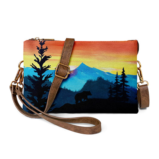 Vibrant Take a Hike Vintage Crossbody Bag for Bright and Bold Style