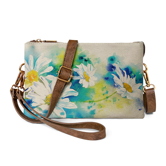 Versatile Vintage Charming Daisy Crossbody Bag for Multiple Occasions