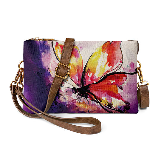 Customizable Classic Butterfly Crossbody Bag for Personalized Style