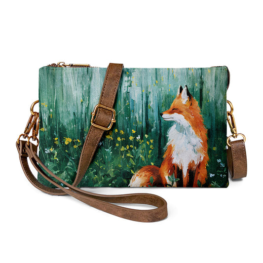 Vintage Little Fox Crossbody Bag with Rich 3D Texture for Elevated Style