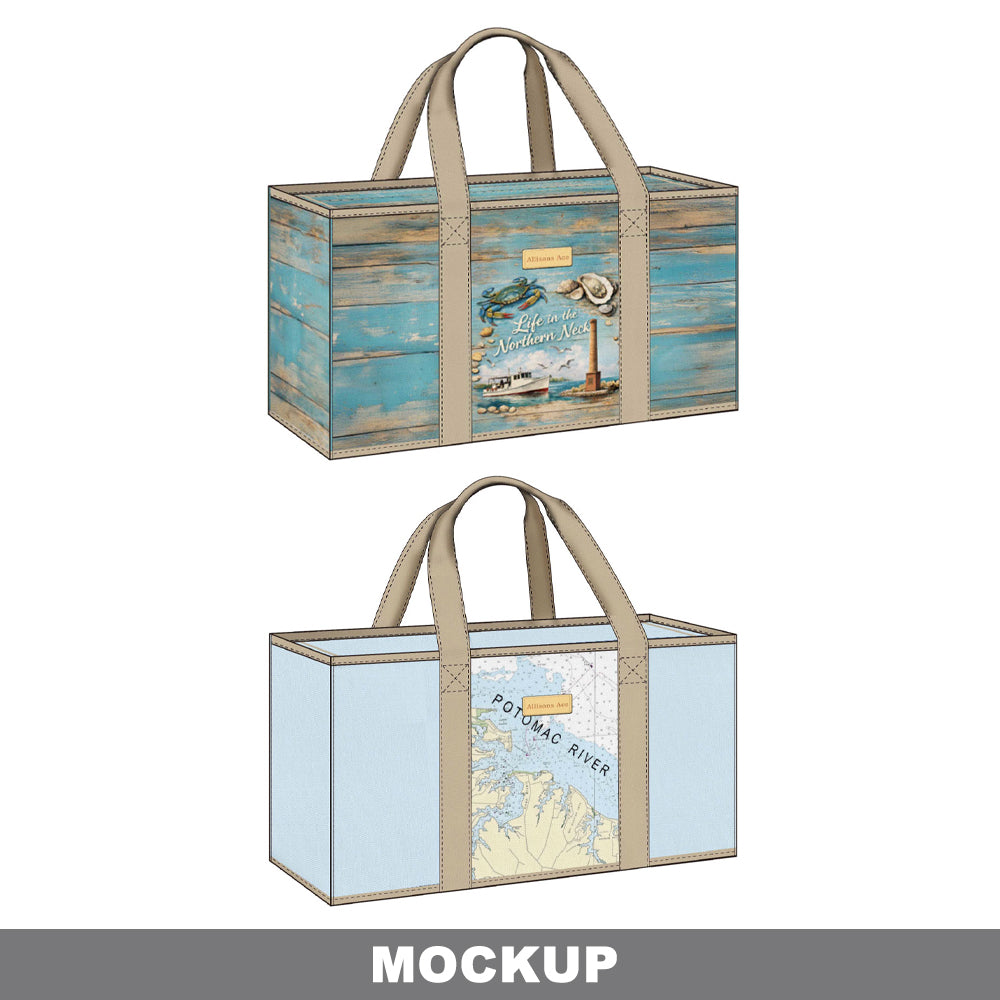 Custom Oeelinn Large Utility Tote