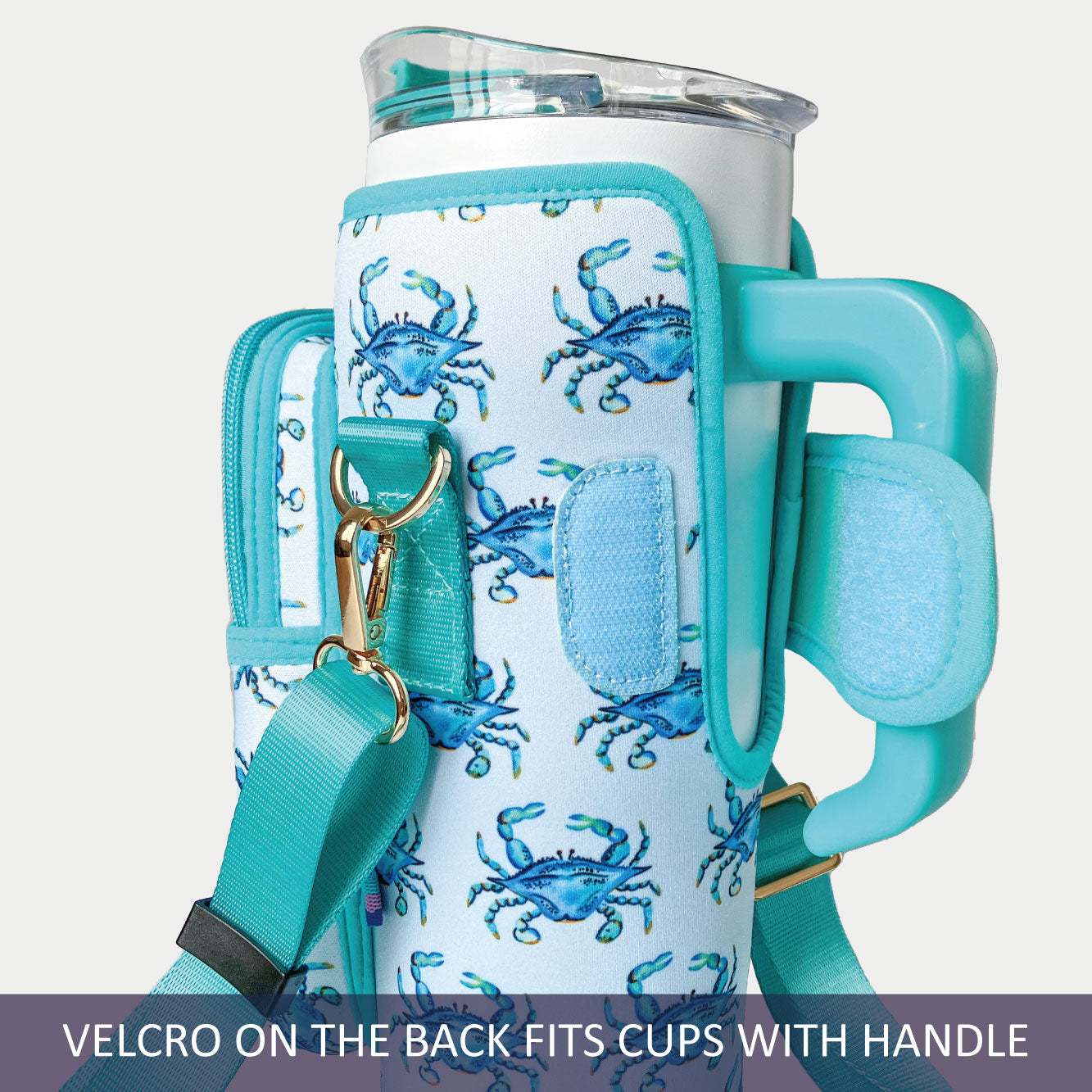 Diamond Checkered Golf Club Bottle Carrier for 40oz Tumbler