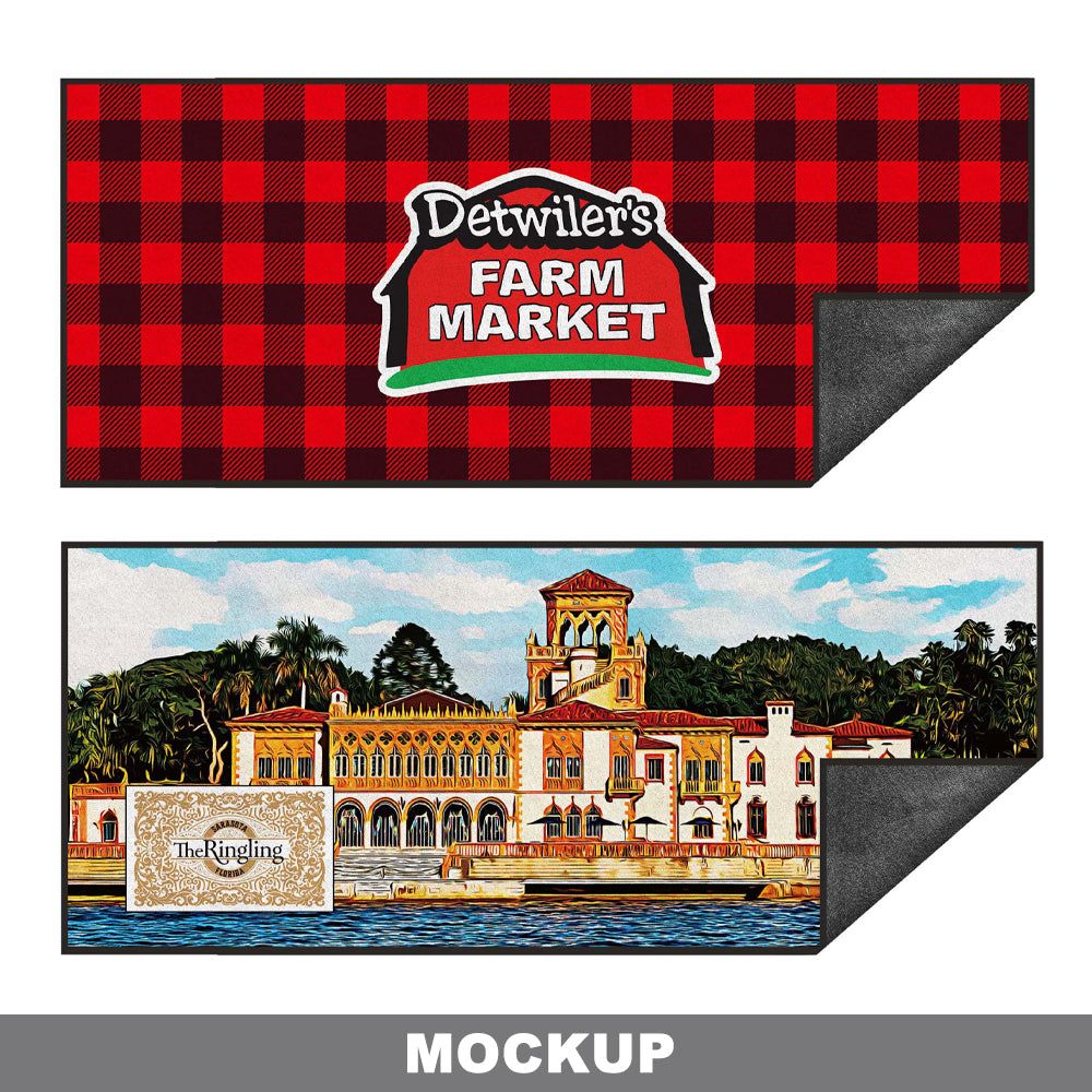 Custom Oeelinn Charcoal Travel Towel