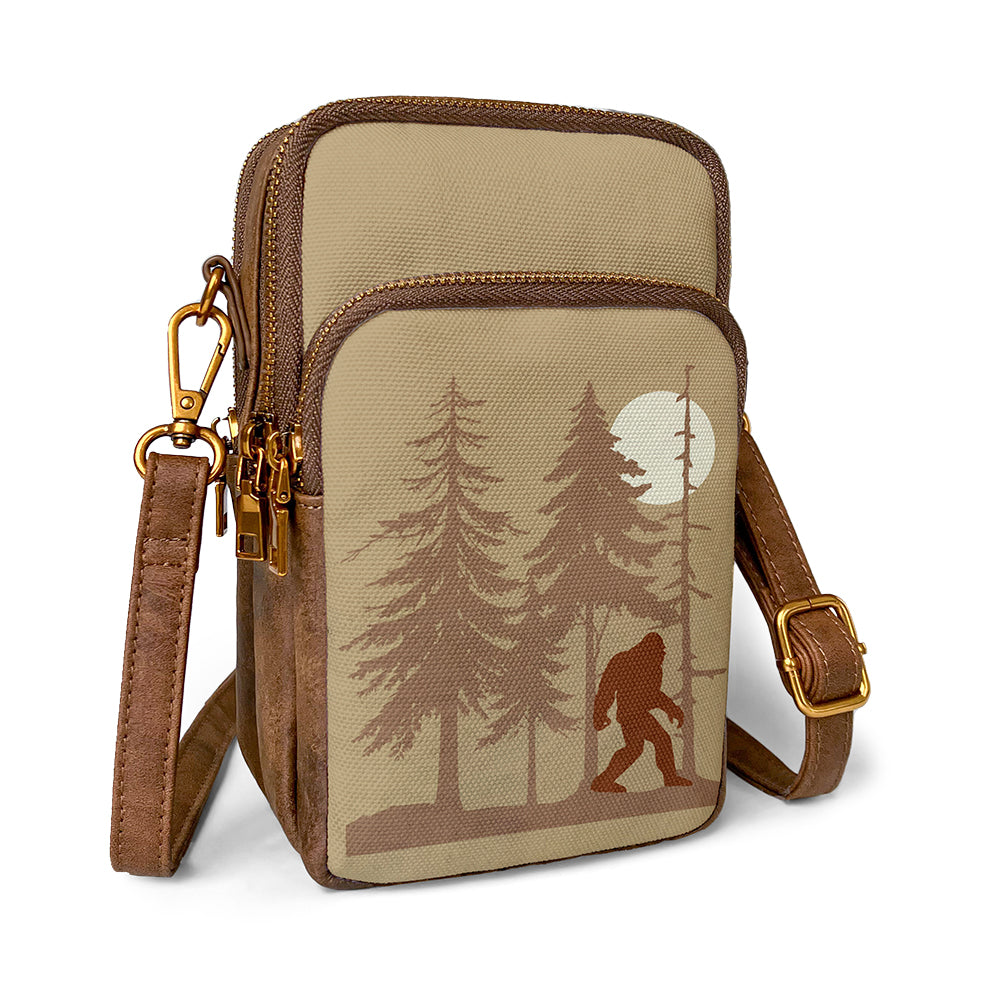 Cellphone sling highlights forest adventure