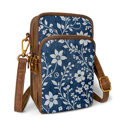 Indigo design phone bag suits boutique