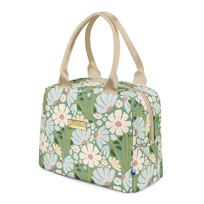 Fresh and Compact Wild Daisy Lunch Bag for Effortless On-the-Go Meals