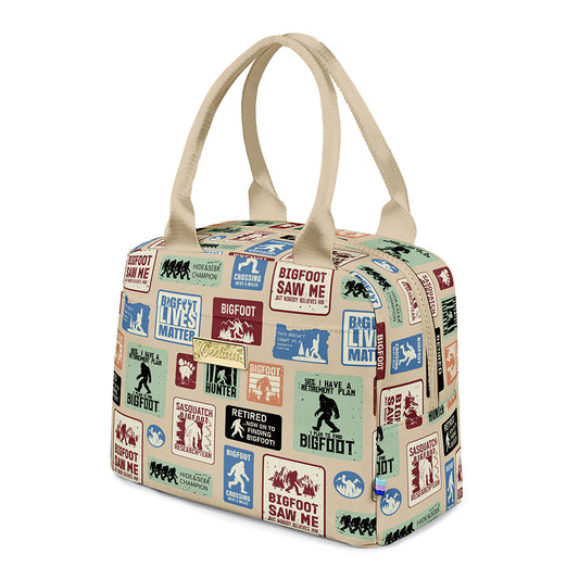 Stylish and Designer-Inspired Bigfoot Lunch Bag for Trendy Meals