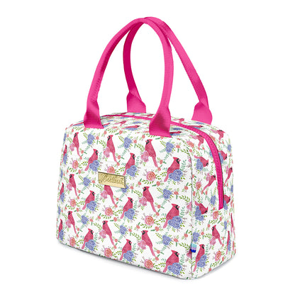 Large Capacity Rose Cardinals  Lunch Bag for All Your Meals on the Go