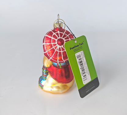 POMPOM TAIL Christmas Tree Ornaments