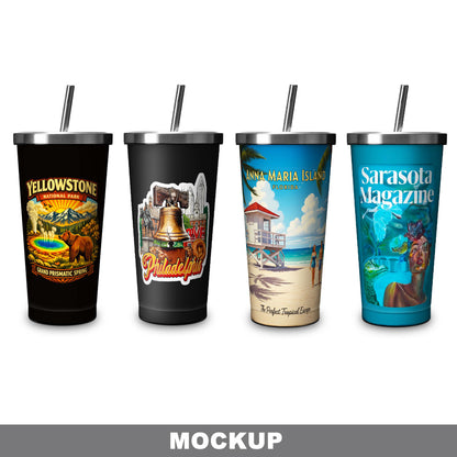 Custom Oeelinn 20OZ STRAW TUMBLER