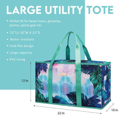 Stylish Large Utility Tote for Modern Home and Travel Use