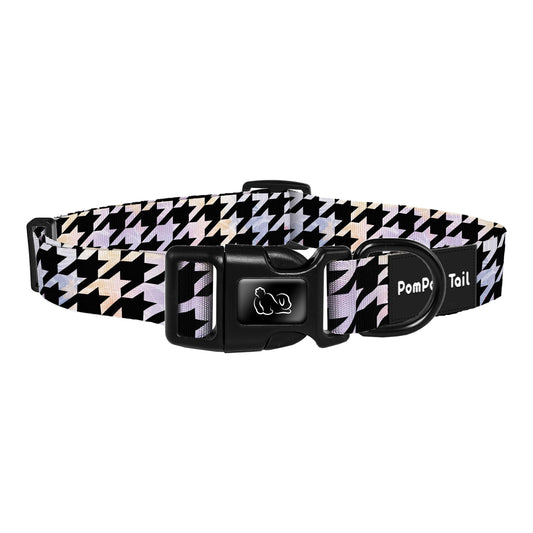 Timeless Elegance Houndstooth Dog Collars That Never Go Out of Style