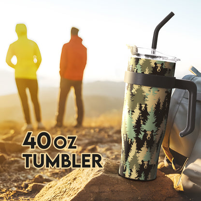 40oz tumbler for outdoor and beach