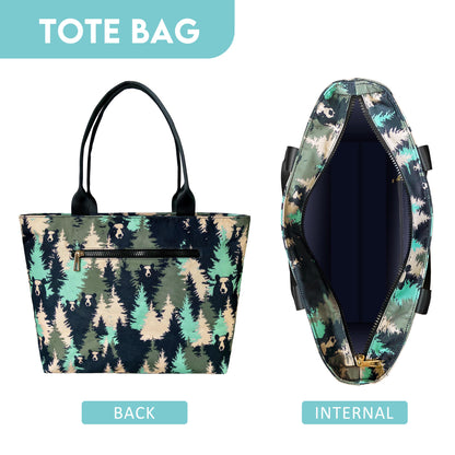 Ocean-Inspired Large Tote Bag Playful and Spacious Beach Essential