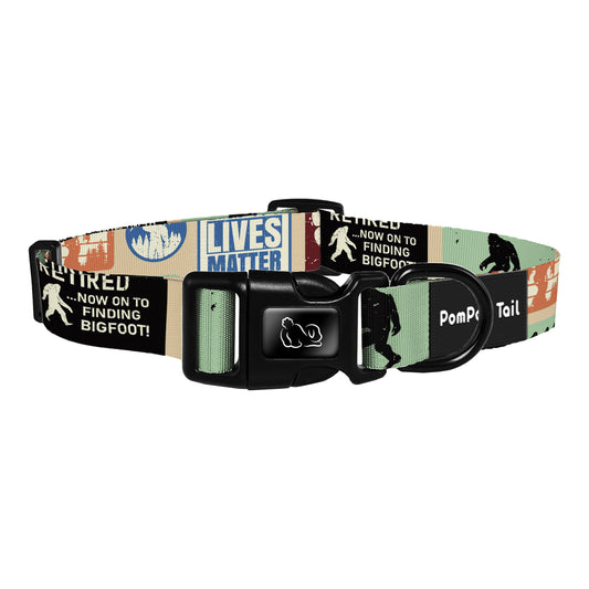 Strong Dog Collars Bigfoot Design Unleash the Power of the Wild