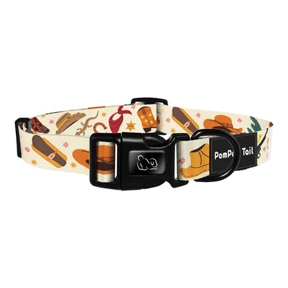 Dog Collars  Stylish Cowboy Design   Ride into Adventure with Western Flair