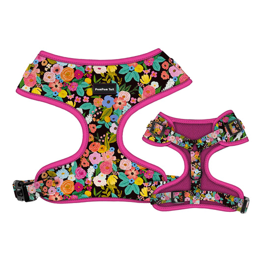 Blooming Flower Dog Harness Embrace the Spirit of Spring with the No Escape Design