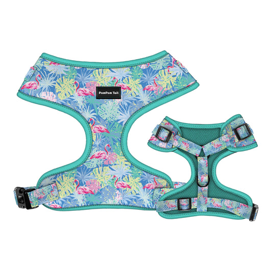 Flamingo Design Comfy Dog Harness Perfect Blend of Style and Comfort for Your Dog