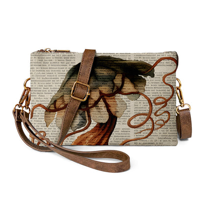 Exquisitely Crafted Vintage Retro Jellyfish Crossbody Bag for Timeless Elegance
