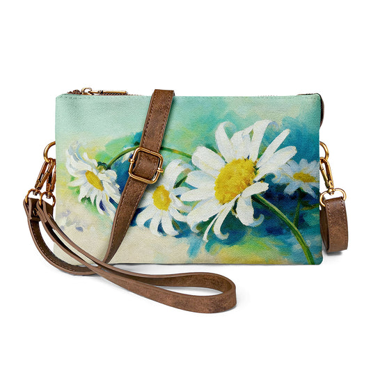Versatile Vintage Charming Daisy Crossbody Bag for Multiple Occasions