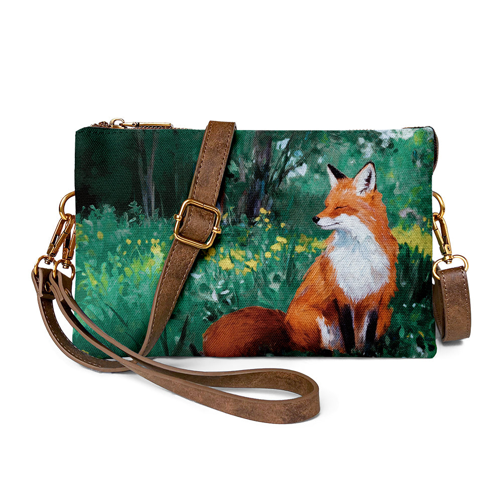 Vintage Little Fox Crossbody Bag with Rich 3D Texture for Elevated Style