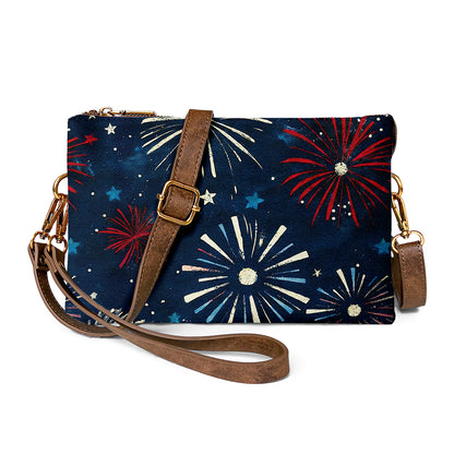 Fireworks crossbody makes a bold patriotic gift