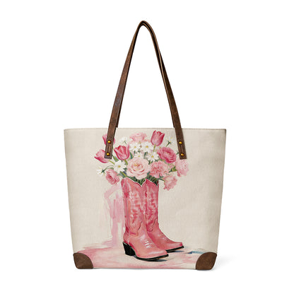 Cowgirl Classic Tote Vintage Blooms