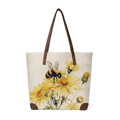 Busy Bee Tote brings rustic honey farmhouse charm