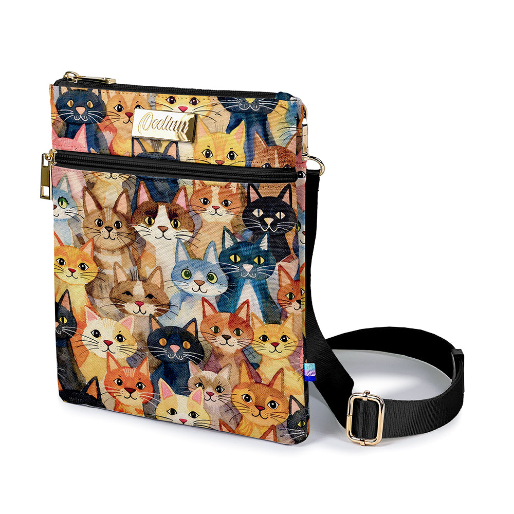 Happy Cats Crossbody Bag