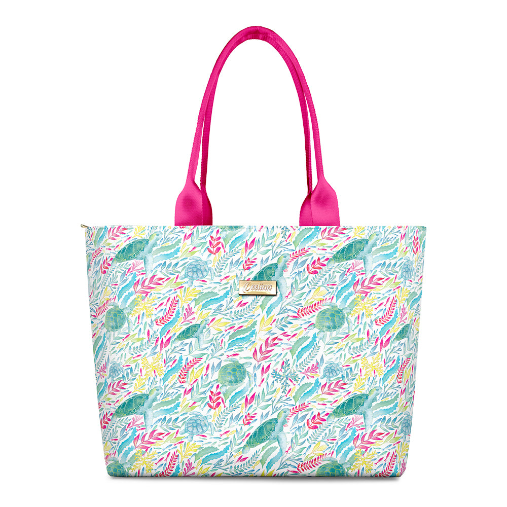 Stylish Swimming TurtleTote Bag for Convenient On-the-Go Use