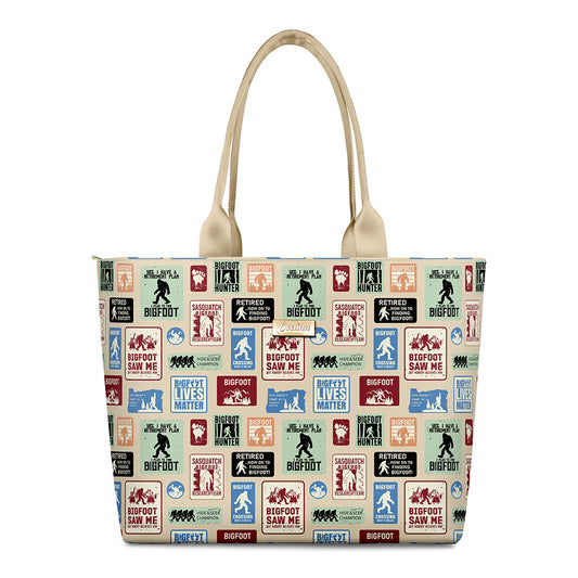 Chic and Designer-Inspired Bigfoot Tote Bag for Modern Style