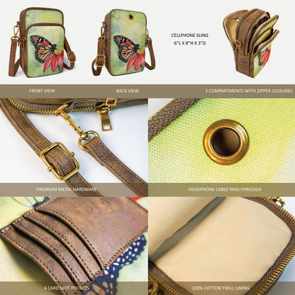 Blue Crab Phone Bag Celebrates Ocean Vibes
