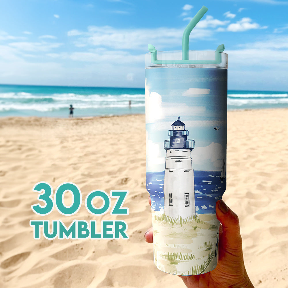 30oz tumbler for outdoor and beach