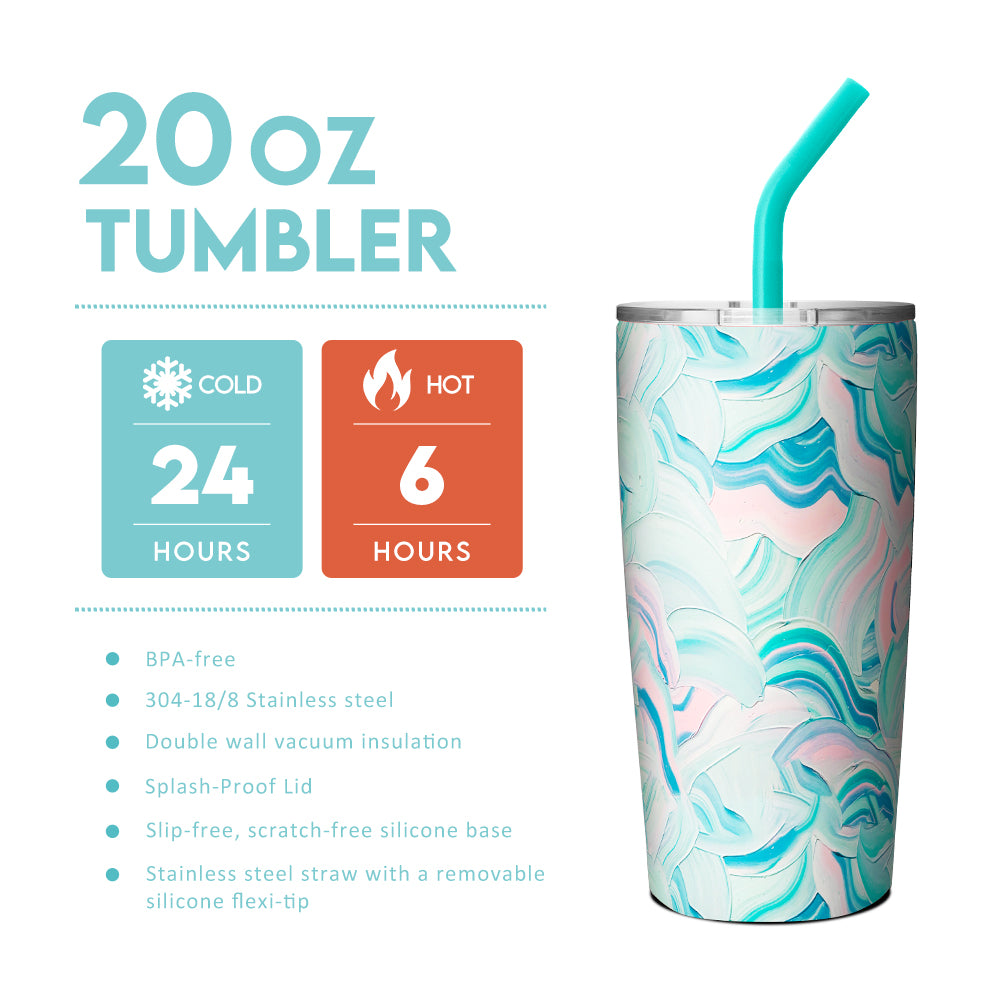 Key features of the 20oz tumbler